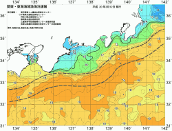 関東・東海海況速報/広域(2008/03/12)