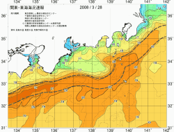 関東・東海海況速報/広域(2008/03/28)