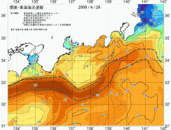 関東・東海海況速報/広域(2008/04/28)