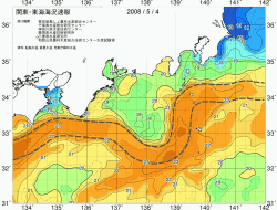 関東・東海海況速報/広域(2008/05/04)