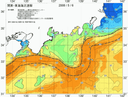 関東・東海海況速報/広域(2008/05/06)