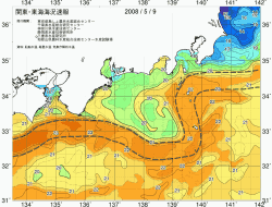 関東・東海海況速報/広域(2008/05/09)