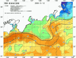 関東・東海海況速報/広域(2008/05/12)