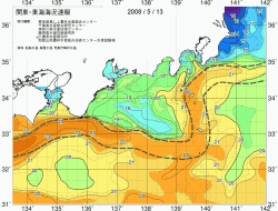関東・東海海況速報/広域(2008/05/13)