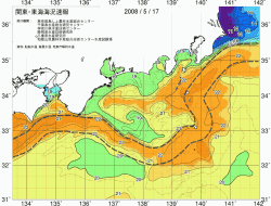 関東・東海海況速報/広域(2008/05/17)