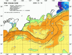 関東・東海海況速報/広域(2008/05/18)