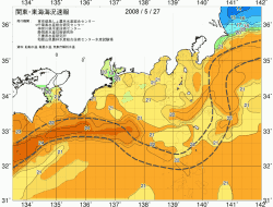 関東・東海海況速報/広域(2008/05/27)