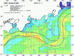 関東・東海海況速報/広域(2008/06/01)