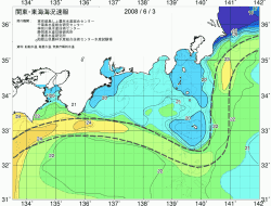 関東・東海海況速報/広域(2008/06/03)