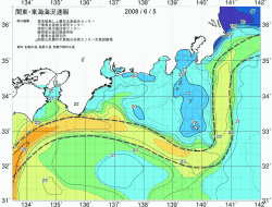 関東・東海海況速報/広域(2008/06/05)