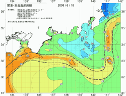 関東・東海海況速報/広域(2008/06/18)