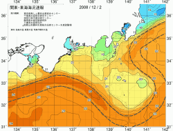 関東・東海海況速報/広域(2008/12/02)