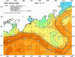 関東・東海海況速報/広域(2008/12/06)