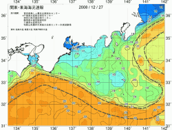 関東・東海海況速報/広域(2008/12/27)