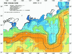 関東・東海海況速報/広域(2009/04/02)