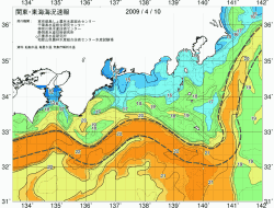 関東・東海海況速報/広域(2009/04/10)