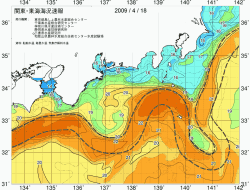 関東・東海海況速報/広域(2009/04/18)