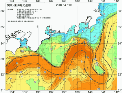 関東・東海海況速報/広域(2009/04/19)
