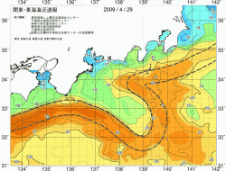 関東・東海海況速報/広域(2009/04/29)