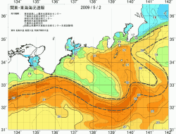 関東・東海海況速報/広域(2009/05/02)