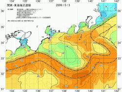関東・東海海況速報/広域(2009/05/03)