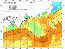 関東・東海海況速報/広域(2009/05/04)