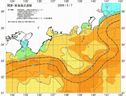 関東・東海海況速報/広域(2009/05/07)