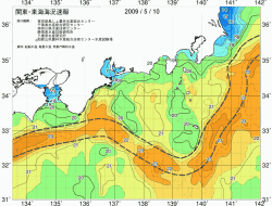関東・東海海況速報/広域(2009/05/10)