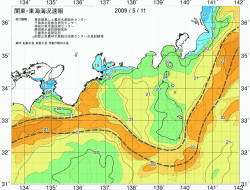 関東・東海海況速報/広域(2009/05/11)