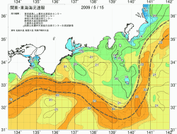 関東・東海海況速報/広域(2009/05/15)