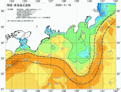 関東・東海海況速報/広域(2009/05/16)