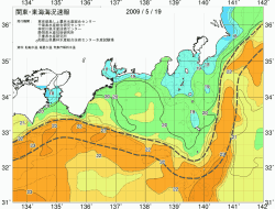関東・東海海況速報/広域(2009/05/19)