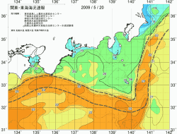 関東・東海海況速報/広域(2009/05/20)