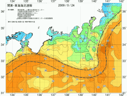 関東・東海海況速報/広域(2009/05/24)