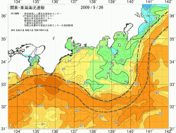 関東・東海海況速報/広域(2009/05/26)