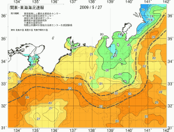 関東・東海海況速報/広域(2009/05/27)