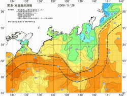 関東・東海海況速報/広域(2009/05/29)