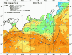 関東・東海海況速報/広域(2009/05/30)