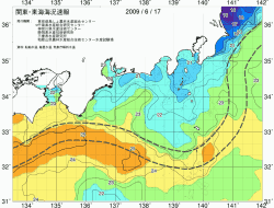 関東・東海海況速報/広域(2009/06/17)