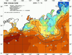 関東・東海海況速報/広域(2009/07/15)