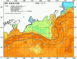 関東・東海海況速報/広域(2009/12/02)