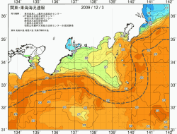 関東・東海海況速報/広域(2009/12/03)
