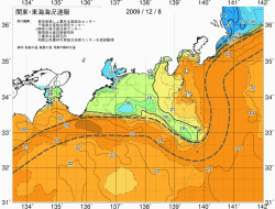 関東・東海海況速報/広域(2009/12/08)