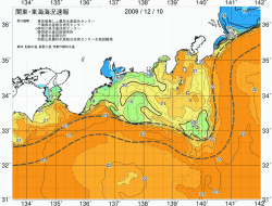 関東・東海海況速報/広域(2009/12/10)