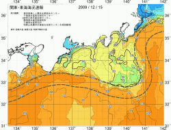 関東・東海海況速報/広域(2009/12/15)