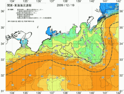 関東・東海海況速報/広域(2009/12/19)