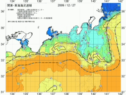 関東・東海海況速報/広域(2009/12/27)