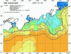関東・東海海況速報/広域(2009/12/30)