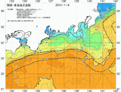 関東・東海海況速報/広域(2010/01/06)