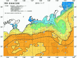 関東・東海海況速報/広域(2010/01/07)